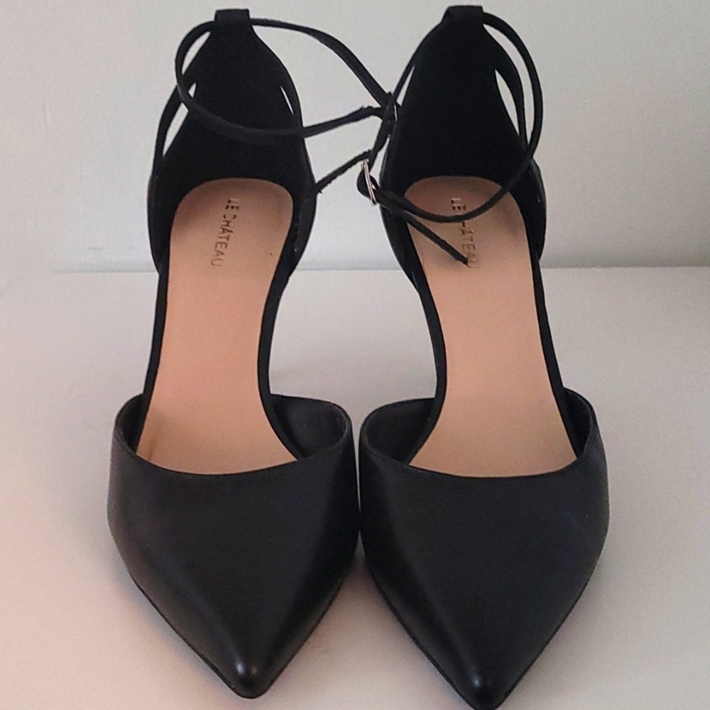 Black high heels